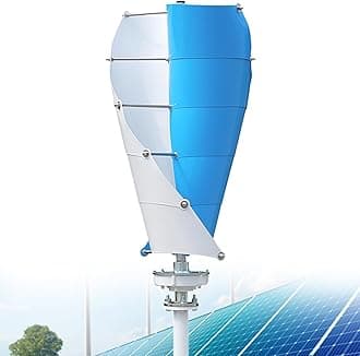 20000W Wind Turbine Generator Kit,Wind Turbine Vertical Wind Generator Kit Electricity Producer Equipment Home Power Energy Kit,12000W-24V