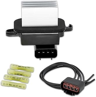 Blower Motor Resistor Replacement for 2004-2016 Infiniti QX56,QX80 2004-2019 Nissan Quest, Titan, Pathfinder Armada,Quest,Frontier,Xterra Replace# 27151-5Z000 27151-ZM70A 27151-ZQ00A