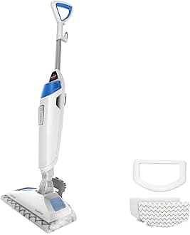 Steam Mop, Steamer, Tile, Hard Wood Floor Cleaner, 1940, Blue Powerfresh