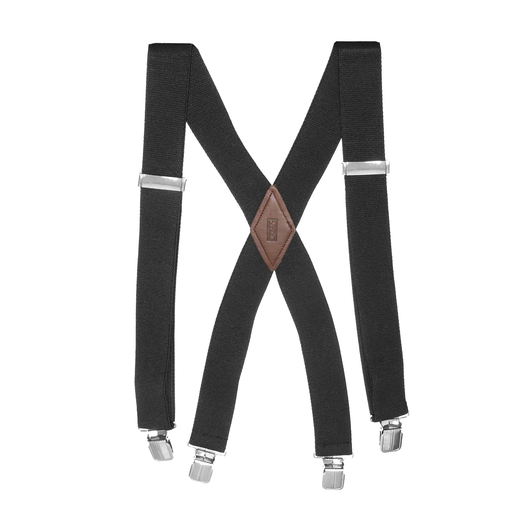 Levi's Men's Big & Tall Adjustable Terry Suspender