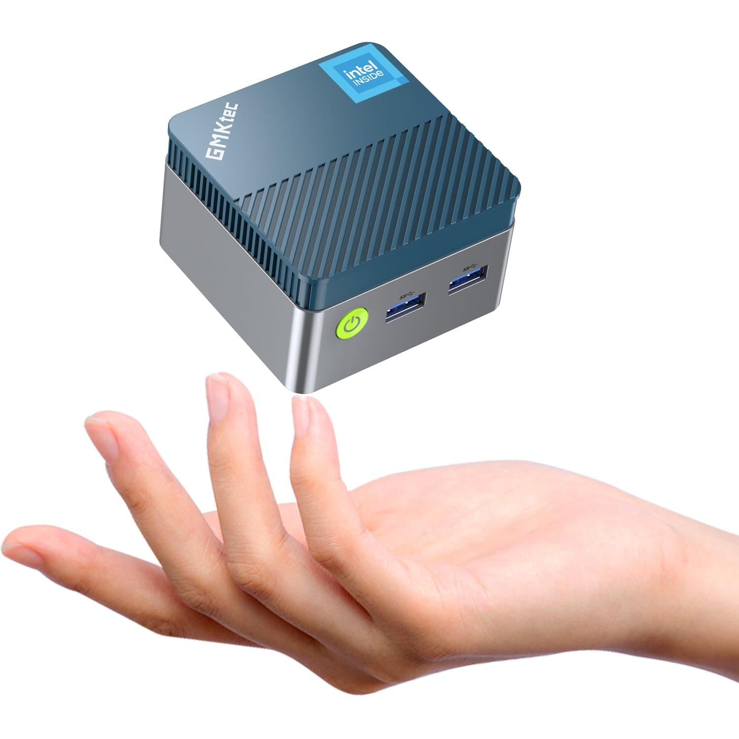 GMKtec Mini PC Intel N97 (up to 3.60GHz) Windows 11 Pro Micro Desktop Computer 12GB DDR5+512GB SSD for Business, School, Office