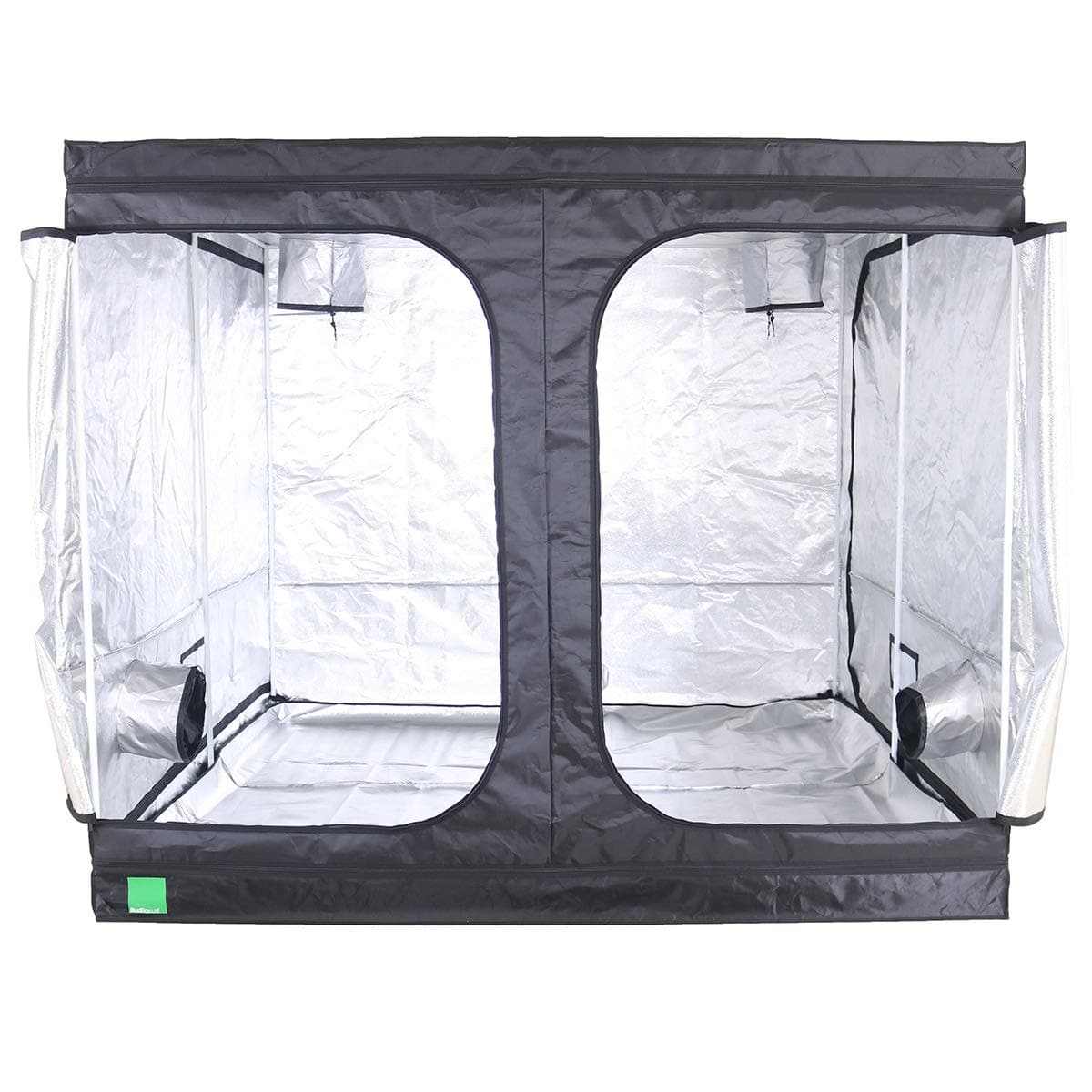 Lite Range - 1.2M Up To 2.4M Silver Mylar Grow Room Tents Hydroponics (LITE - 120 x 240 x 200)