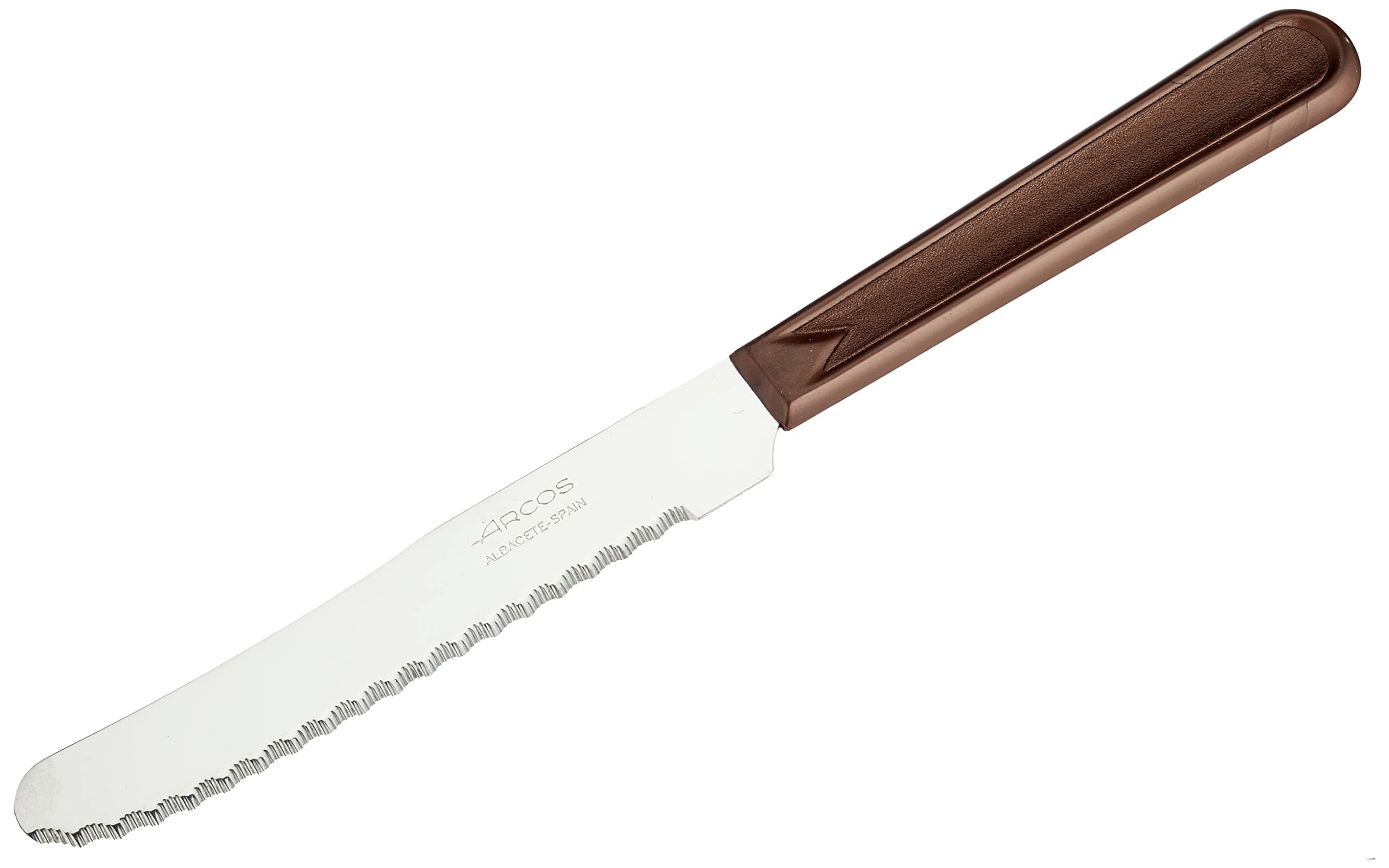 Arcos Table Knives - Table Knife - Blade Nitrum Stainless Steel 4" - Handle Polypropylene Brown Color