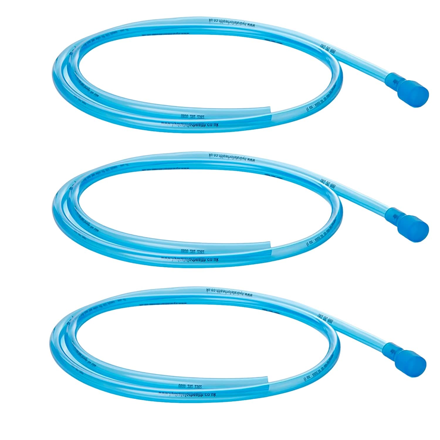 Extra-Long (1.2m) Replacement Drinking Tubes (3-Pack) for The Hydrant, Maternity Hydrant and All Sports Hydration Bladders