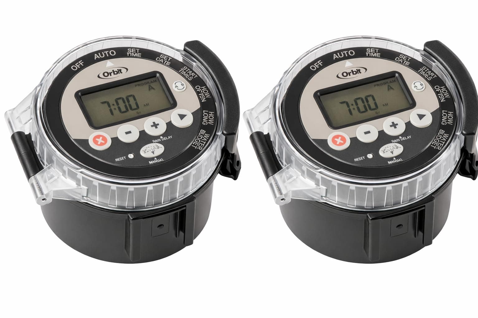 2-Pack Orbit 57865 Battery-Operated Sprinkler Timer - Convenient Automated Watering Device (2 Total timers)