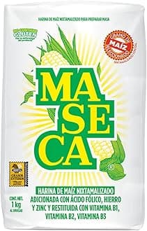 MexGrocer White Maseca Corn Flour 1 Kg (Pack of 2)