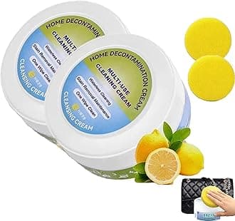 Multi-Functional Cleaning And Stain Removal Cream,Multipurpose Cleaning Cream,Leather Care Multifunctional Cleaning Cream,Remove Stains from Roots Home Cleaning Superpowers,No Need to Wash (2 Pcs)