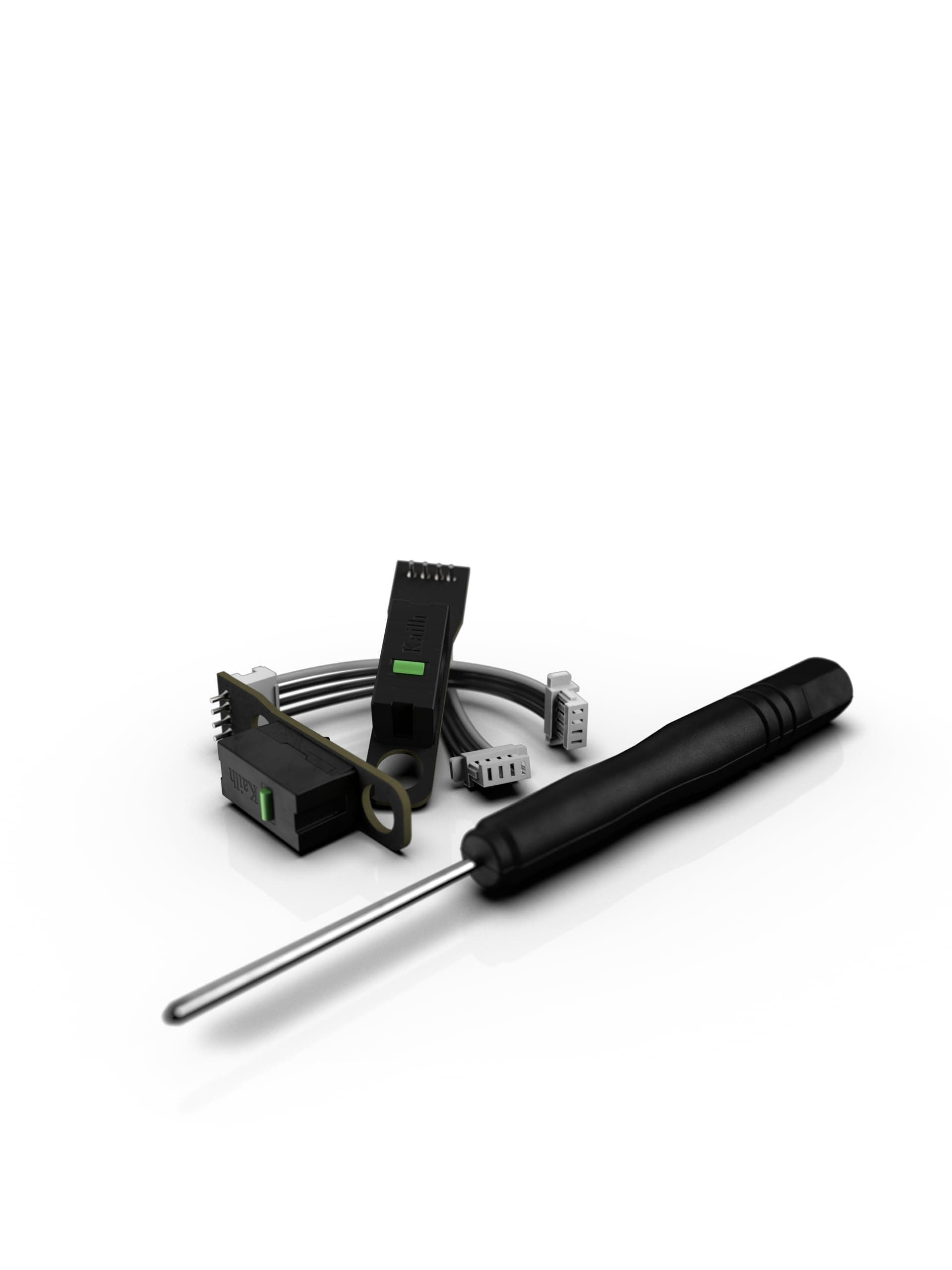 ENDGAME GEAR OP1we Switch Set, Two Kailh GO Optical Switches Pre-Installed On A PCB, PH000 Screwdriver, 60-65gf Sorting Range, Quick Start Guide