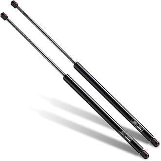 HUOPO ST270EDI-45 27 Inch 45 Lbs Gas Struts Spring Shocks Lift Supports for Undercover Tonneau Cover Shell Pickup Bed Truck Undercover Top Topper Replacement Parts, ST270P45EZ10, Set of 2