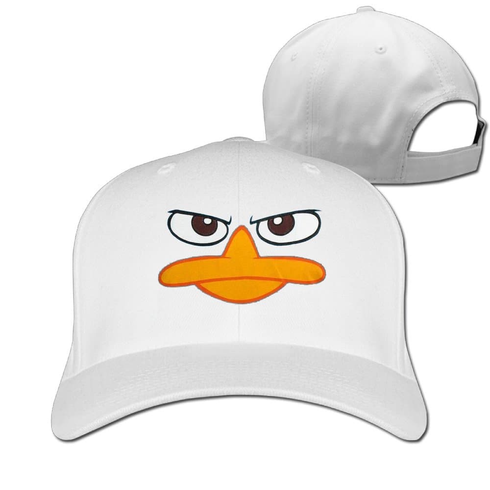 HarbeUnisex Perry Platypus - Face Phineas Ferb Plain Baseball Cap Blank Hat Solid Color