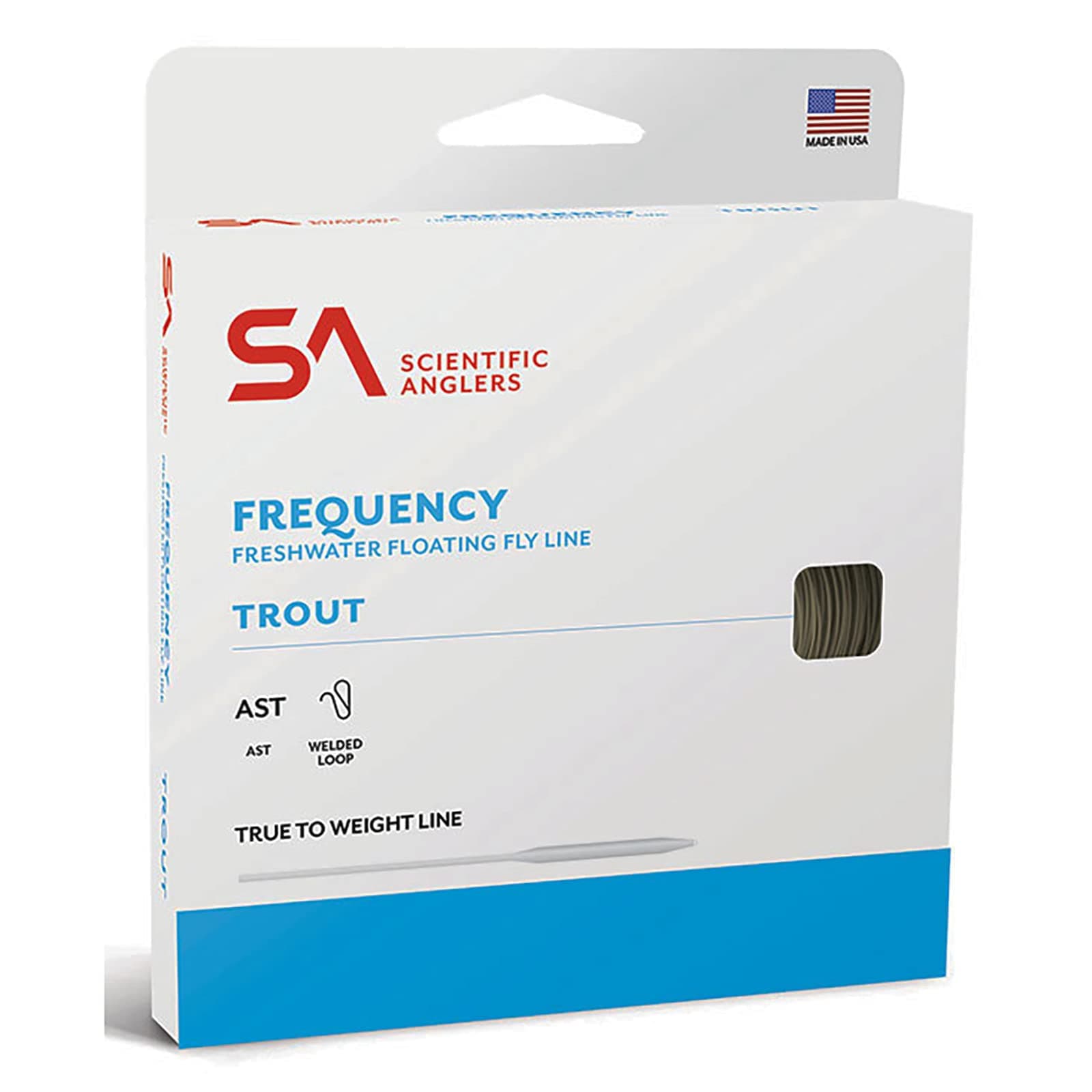 Scientific AnglersFrequency Trout Fly Line Orange