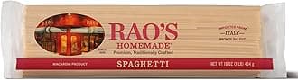 Spaghetti Pasta, 16oz, Traditionally Crafted, Premium Quality, From Durum Semolina Flour, Traditional Bronze Die Cut, Imported from Italy