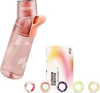 Bottle Twist Pro Starter Set Original, Including Pods in 5 Flavours, 600 ml Drinking Bottle with Flavour, Sugar-Free, Dishwasher Safe and BPA-Free, in Poppy Red