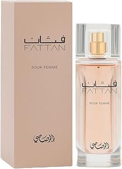 RASASI Fattan for Men and Women EDP - Eau De Parfum 50ML (1.7oz) | Flowery Heart Notes of Vetiver | Everyday Essential Perfumes (women)