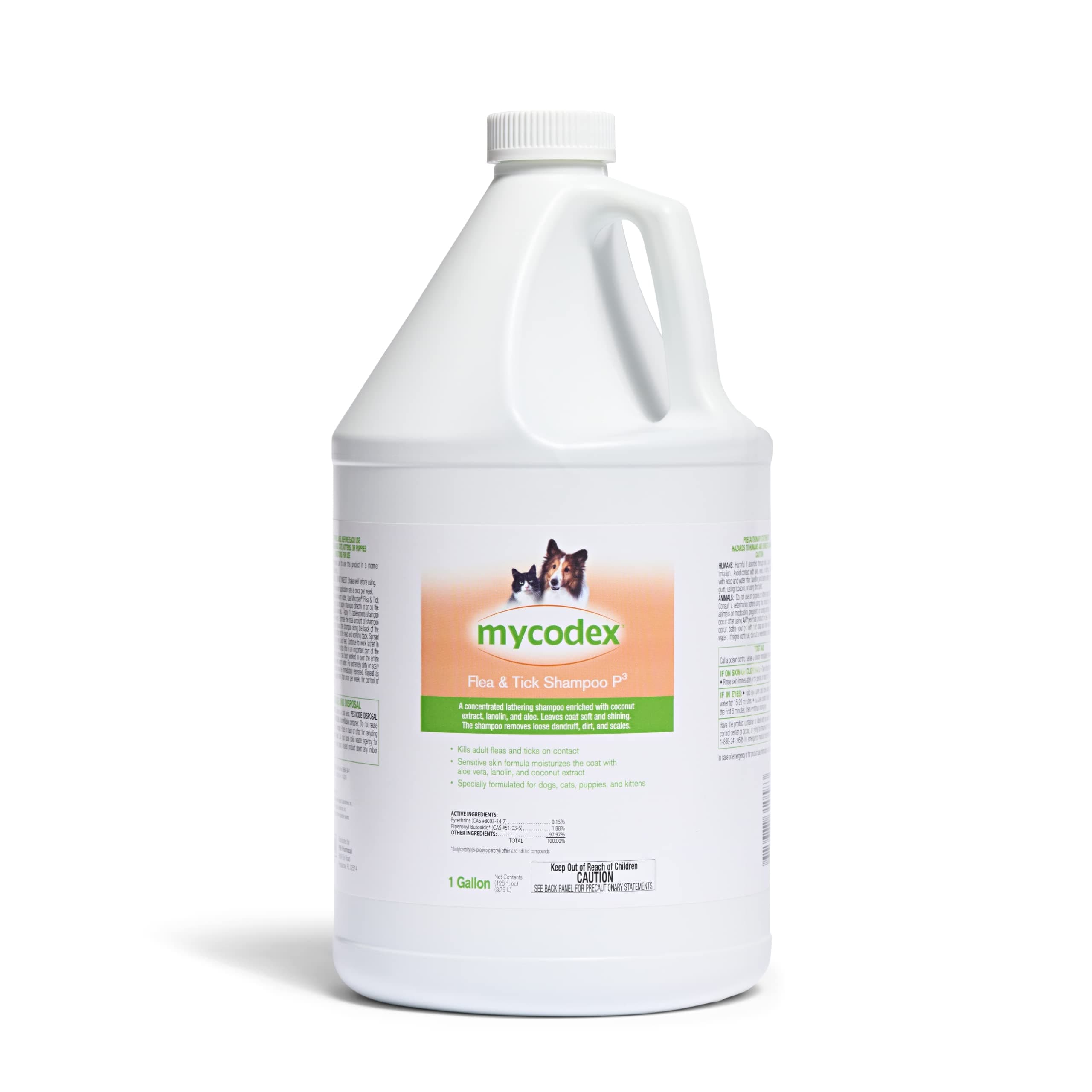 PRN Mycodex Flea Tick Shampoo for Dogs 1gal