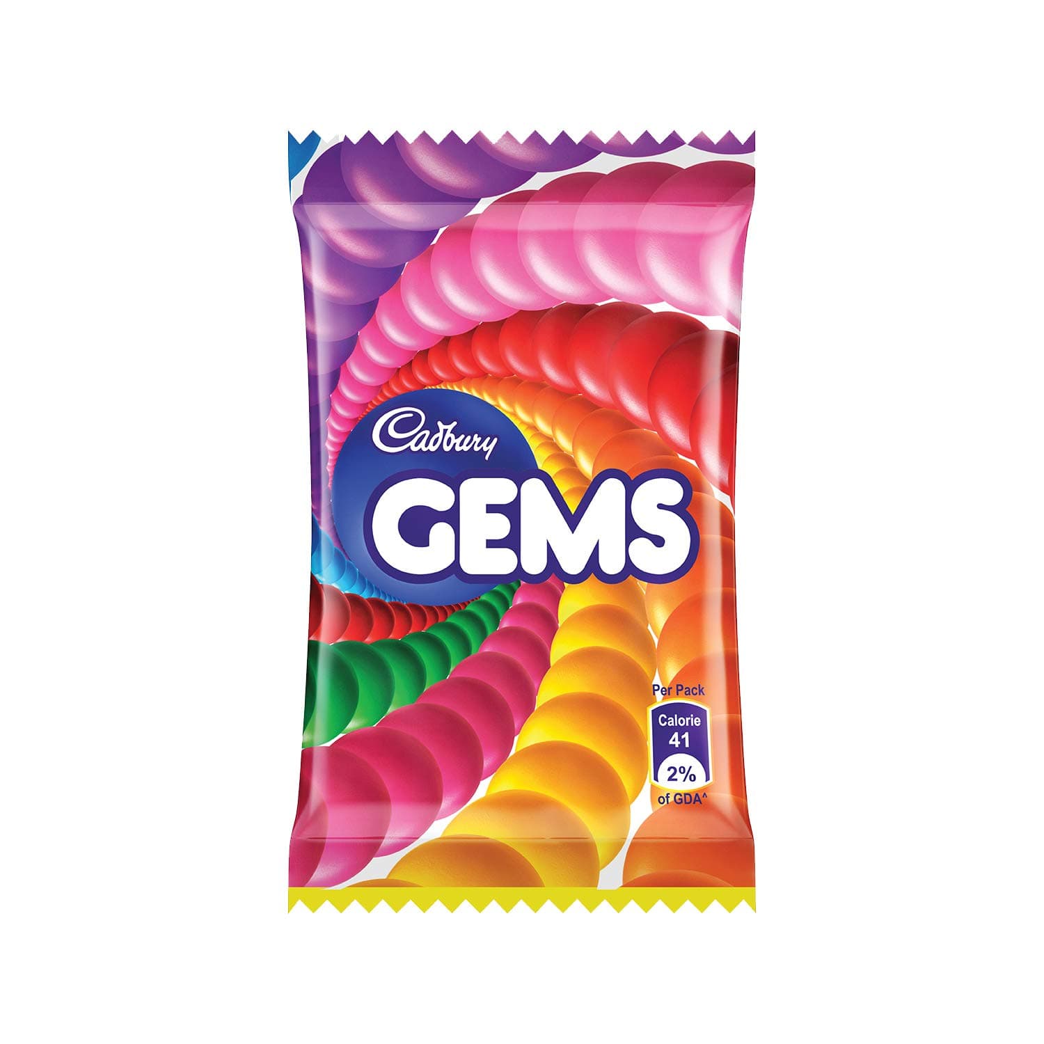 Cadbury Gems Chocolate, 10.68 g Pack