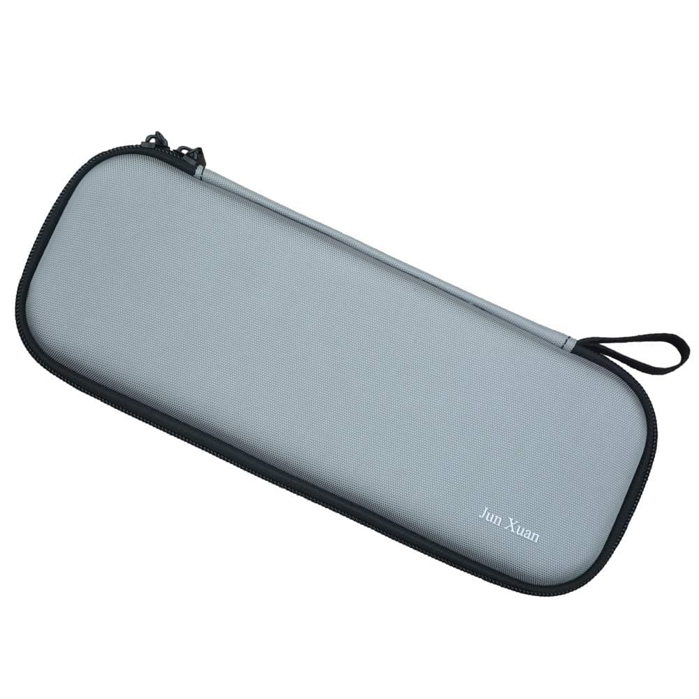 Hard Stethoscope Case for 3M Littmann Classic III Stethoscopes - Extra Room for Taylor Percussion Reflex Hammer and Reusable LED Penlight - Doctor and Nurse Accessories, Grey