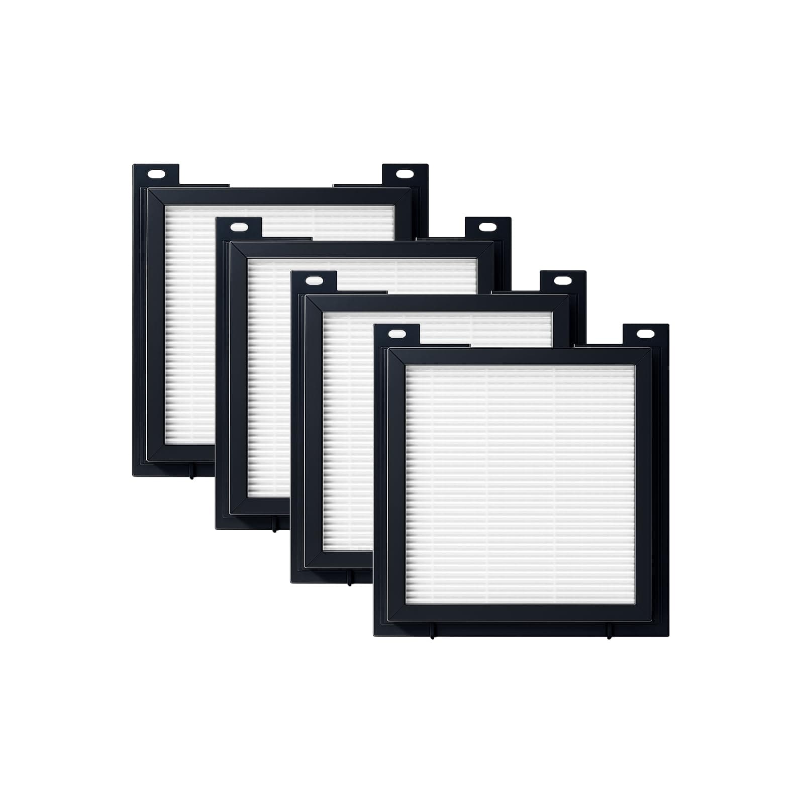 3-in-1 HEPA Filter Replacement compatible with Solair Soltek Air 3500 Air Purifier. 4 Packs