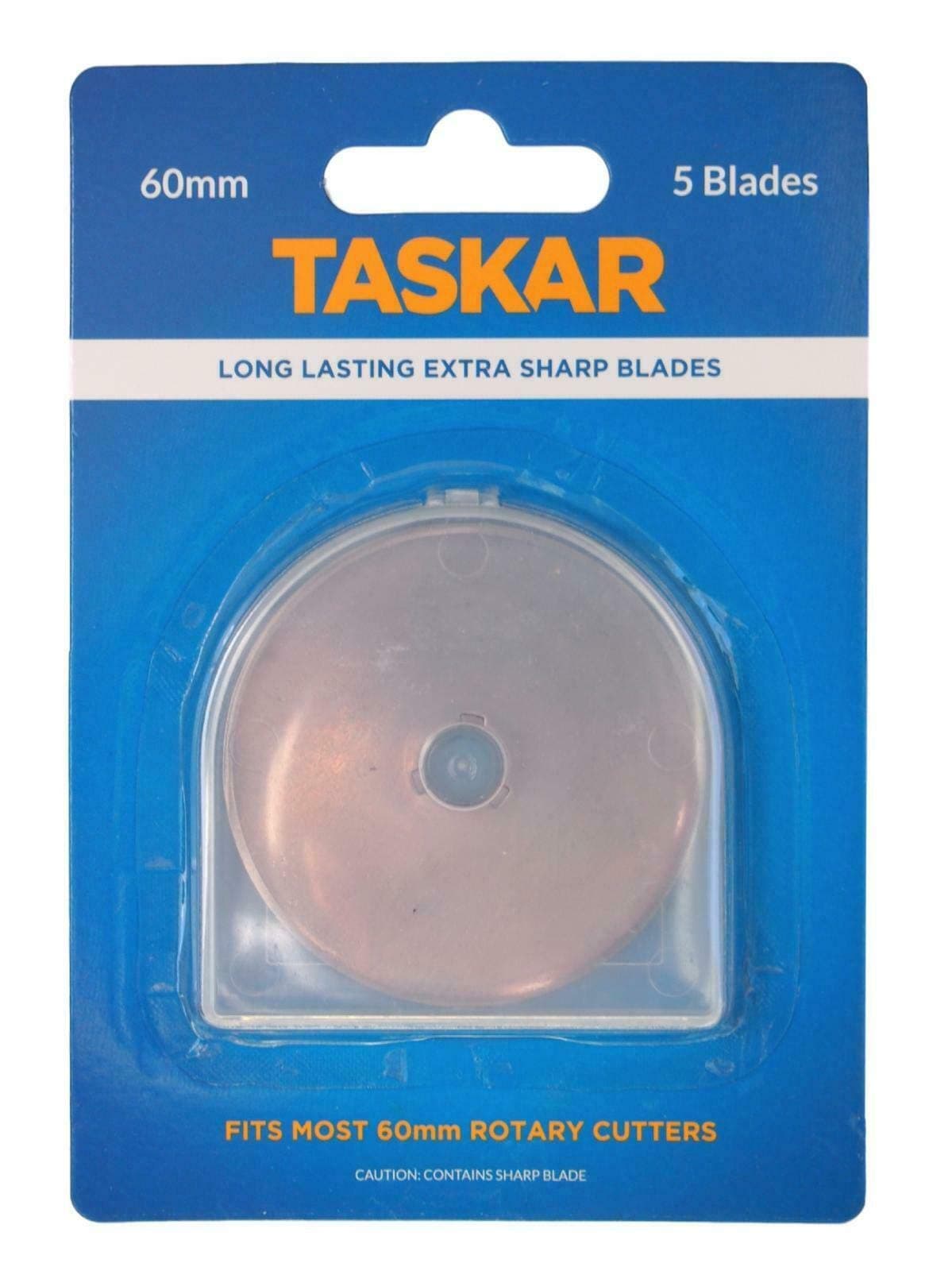 60mm Rotary Cutter Blades for Olfa Etc - 5 Pack