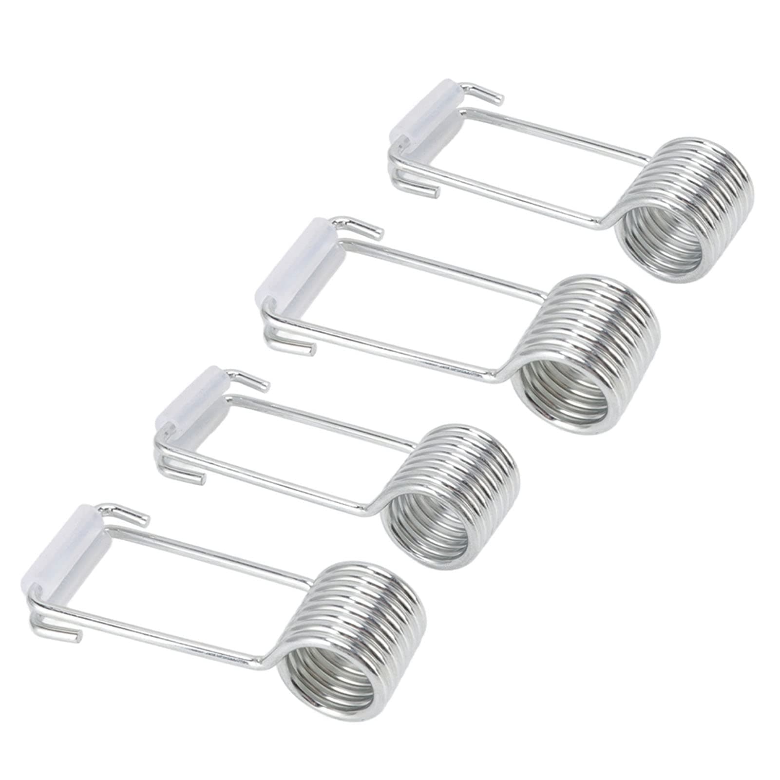 GarosaSpring Hinge Door Closer, 4 Pieces 2 cm Self-Closing Door Closer Spring Hinge to Stop Pins Door Lock Accessories