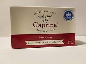 6 x Caprina Fresh Goat's Milk Soap, Original Formula, 110g (3.9oz) (6) by CANUS