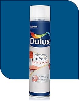 Dulux Simply Refresh Spray Paint | DIY, Quick Drying with Gloss finish for Metal, Wood, and Walls - 400ML (Phiroza)