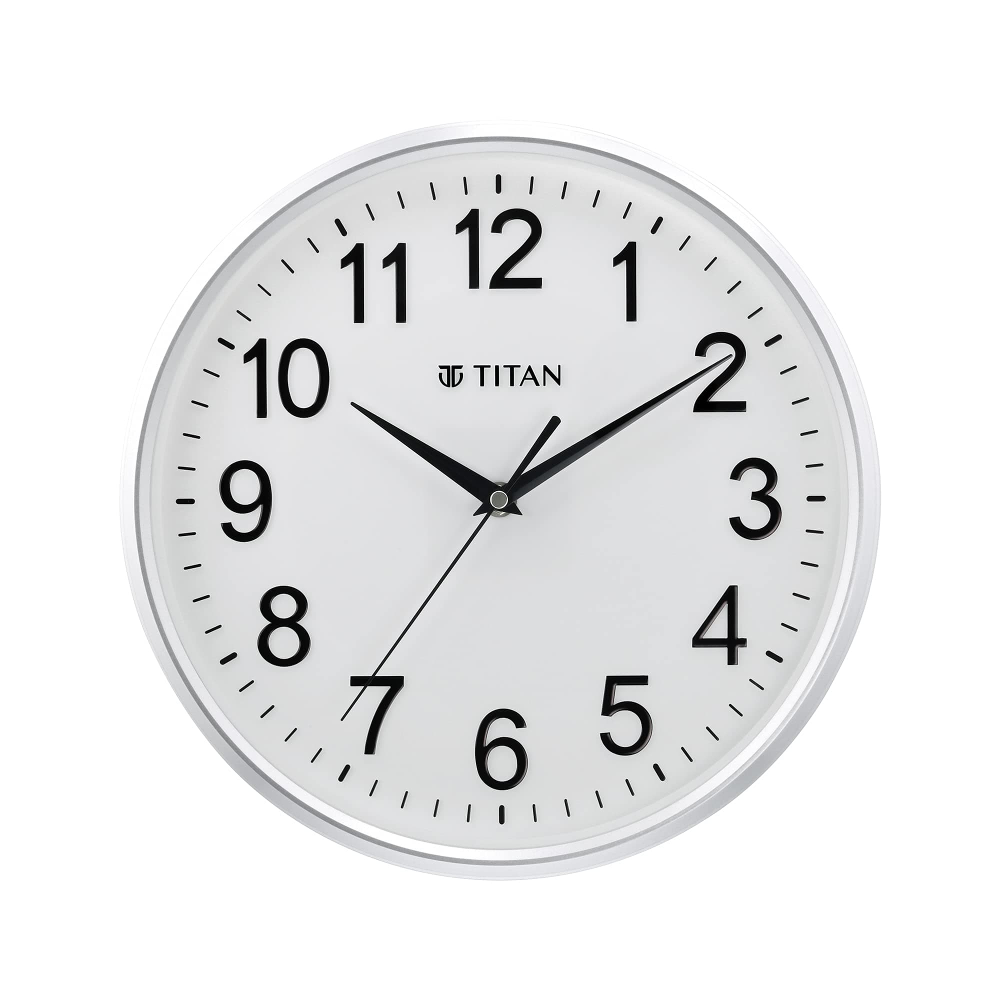 Contemporary Wall Clock with Silent Sweep Technology - 30 cm x 30 cm (Medium)