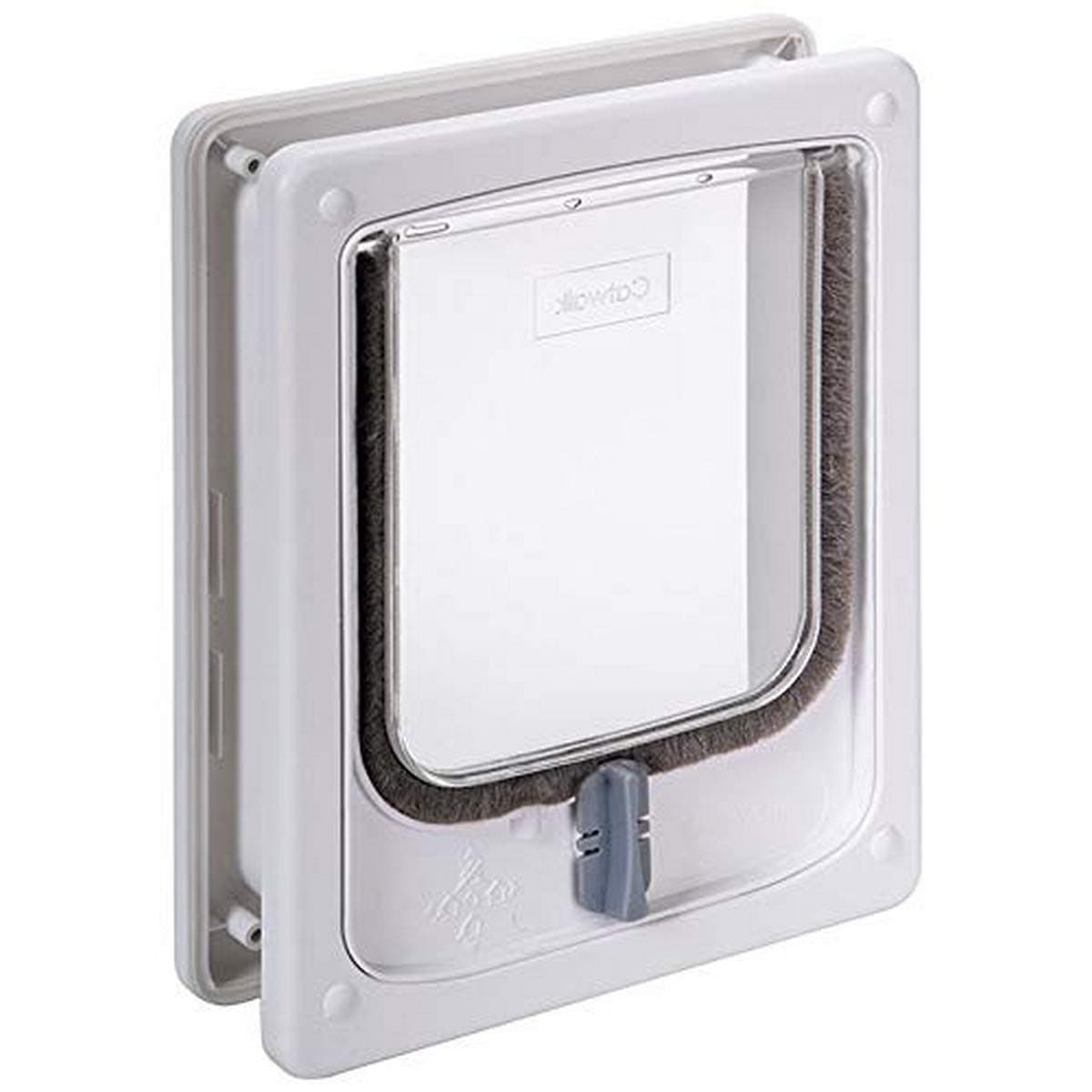 Catwalk Cat Door with Tunnel - White