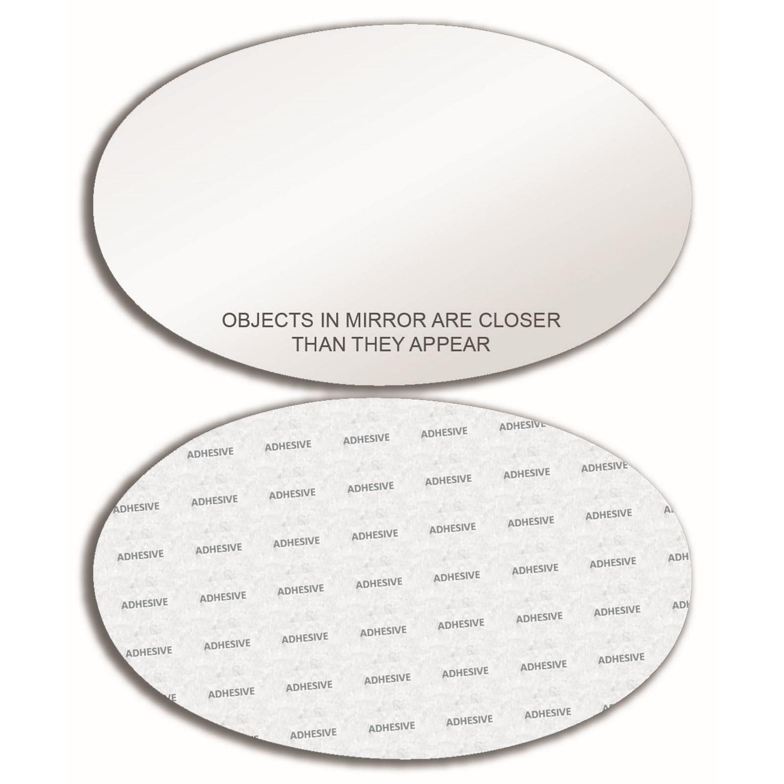 New Replacement Mirror Glass with Full Size Adhesive for 2002-2006 Mini Cooper Passenger Side View Right RH