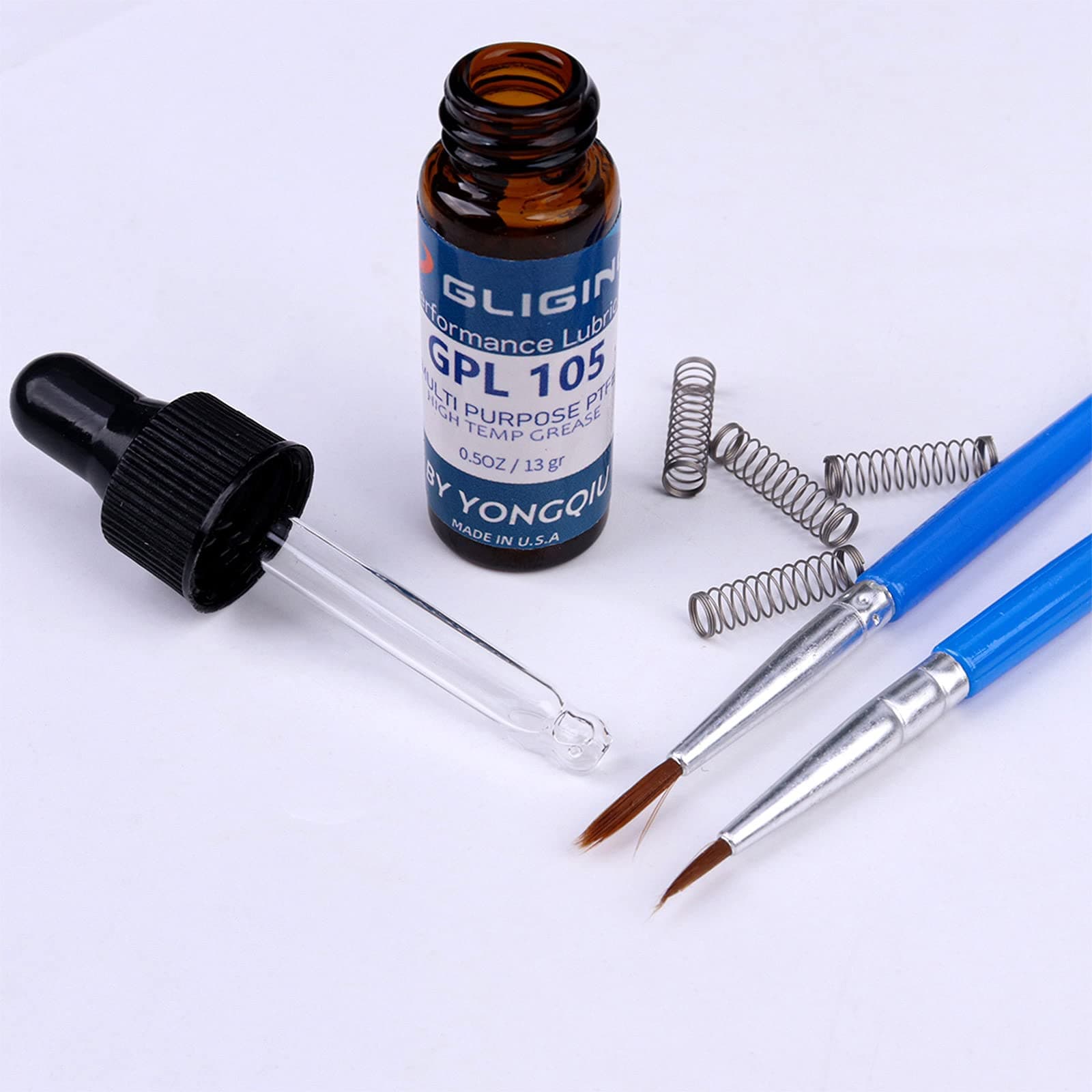 Keyboard Lube Switch Lube GPL105 Switch Stabilizer Lubricant Silicone Grease for Mechanical Keyboard Keycap Switches (105)