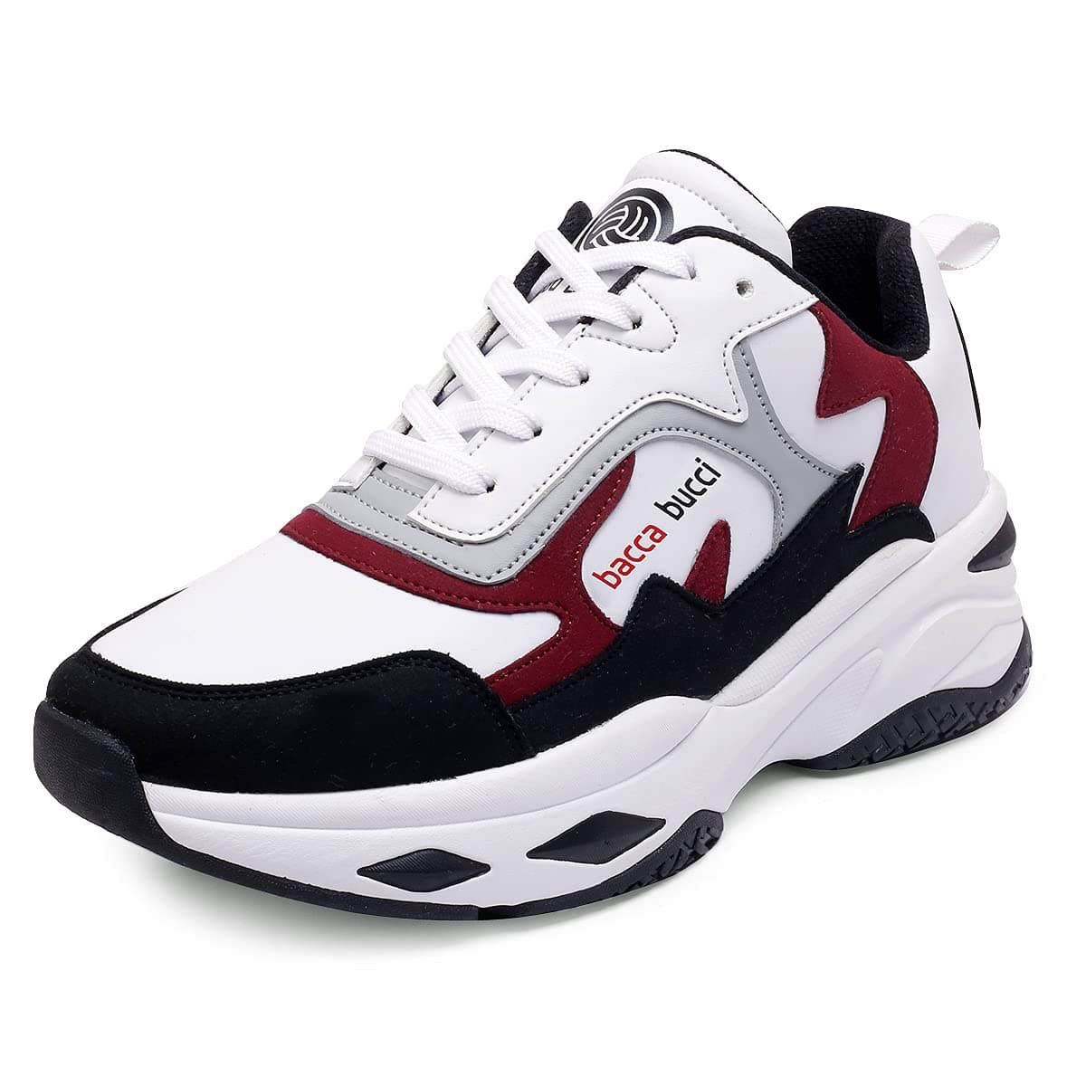 Men Lace Up Running Shoes