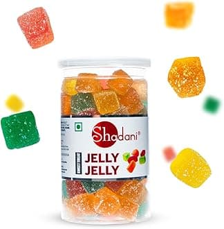 Shadani Jelly Jelly Soft candy Box With Indian Special Assorted Fruit 230 GR(8.11oz)