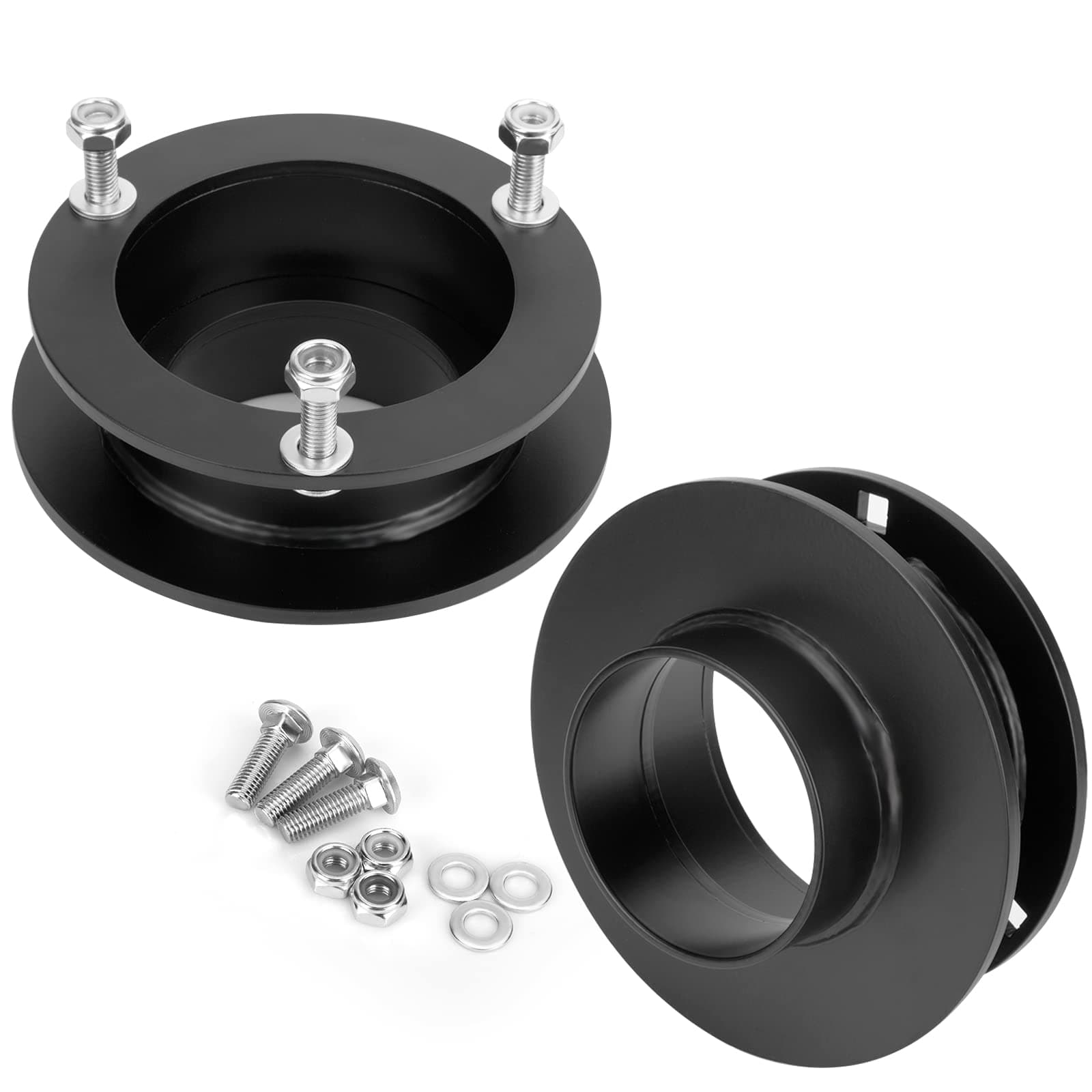 Dynofit 2" Leveling Lift Kits for 4WD Dodge Ram 2500/3500 (1994-2013), Front Suspension 2 Inch Level Kit Coil Spring Struct Spacer for 1994-2001 Ram 1500 4-Wheel Drive, Set of 2 Piece