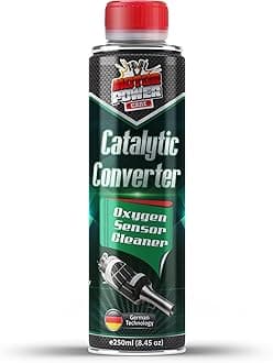 Catalytic converter cleaner passes emission tests to maintain catalytic efficiency Oxygen sensor and combustion chamber cleaner, safe fuel additives