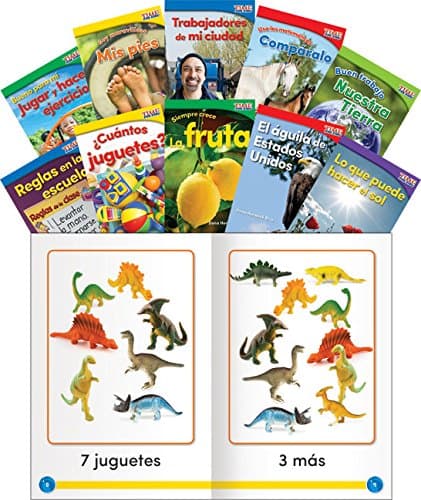 TIME for Kids Informational Text Grade K Readers Set 2 10-Book Spanish Set (TIME FOR KIDS® Nonfiction Readers) (Spanish Edition)
