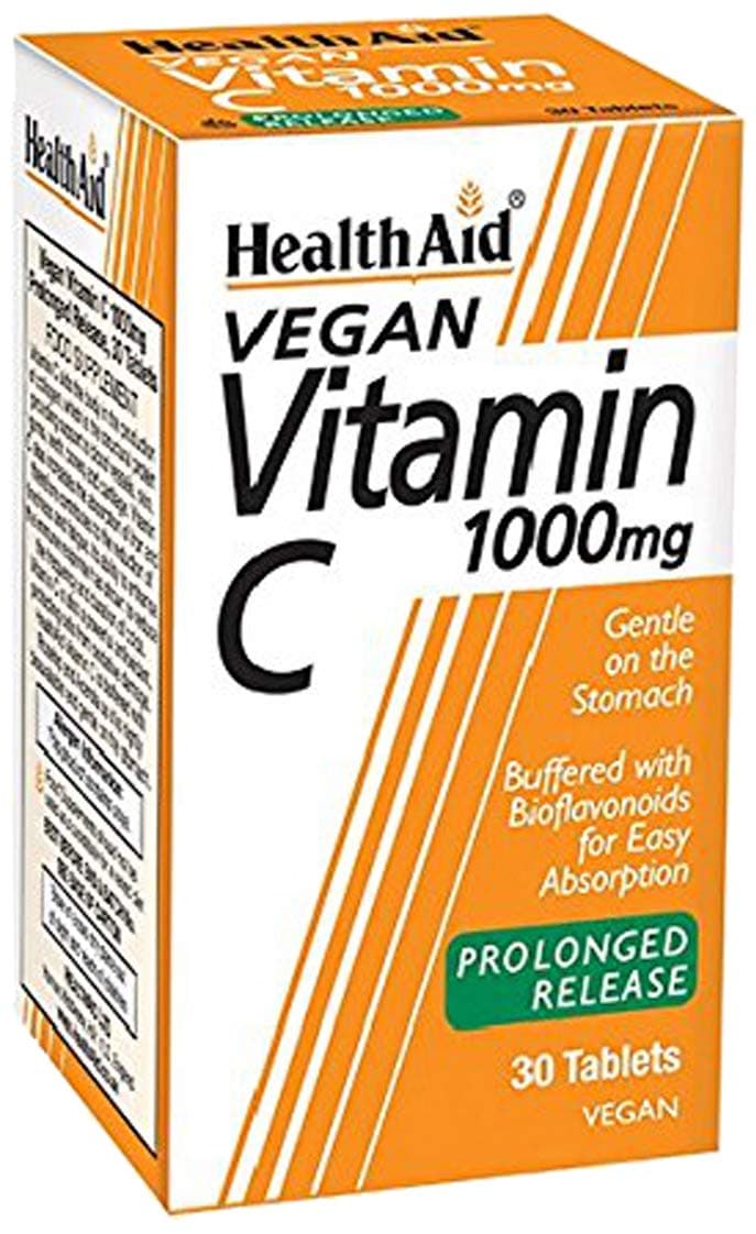 Vitamin C 1000mg - Prolong Release - 30 Vegan Tablets