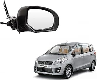 GKS Plastic Side Mirror for Maruti Suzuki Ertiga VXI (Right Side)