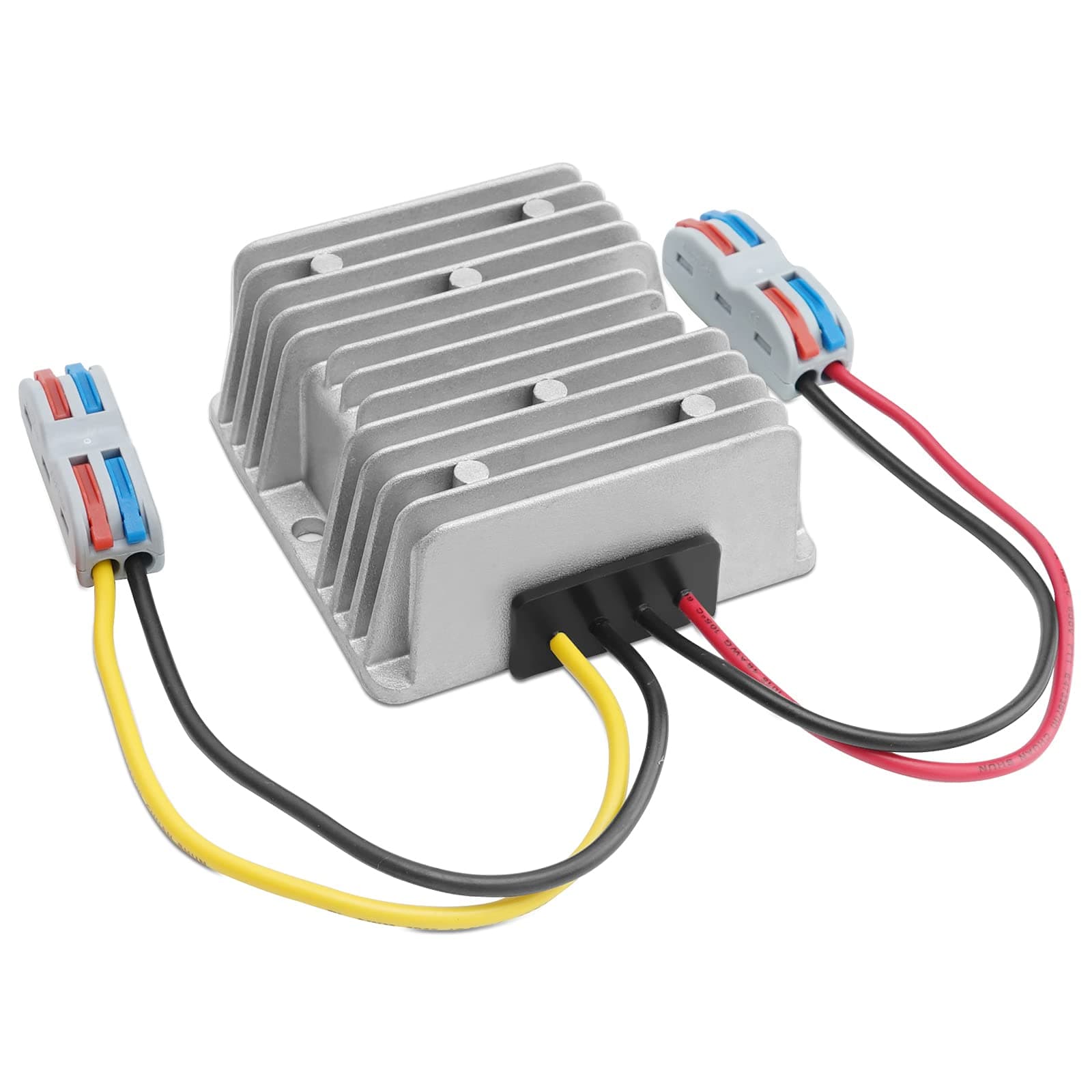 DC 36V/48V Step Down to 12V 20A 240W DC DC Converter Regulator Power Supply Module Buck Transformer, Waterproof Voltage Reducer for Golf Cart, forklifts Car