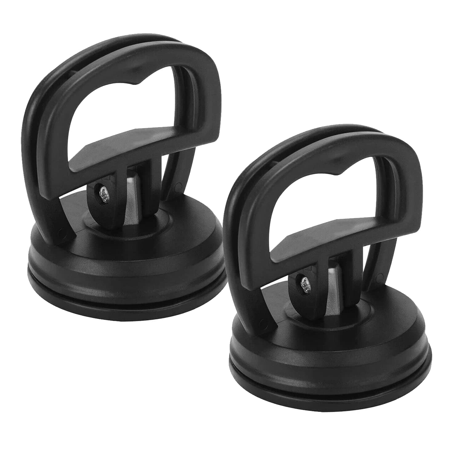 2 Pcs Black Mini Suction Cup Heavy Duty Suction Cup Compatible with Several Technical Devices Repair Lcd Screen Opening Vacuum Suction Cup Tool