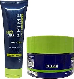 BIO TANIX Brazilian Protein Home Care Premium Leave-in + Mask For After Shampoo Lotus + Keratin Hair Cream For Women/Men