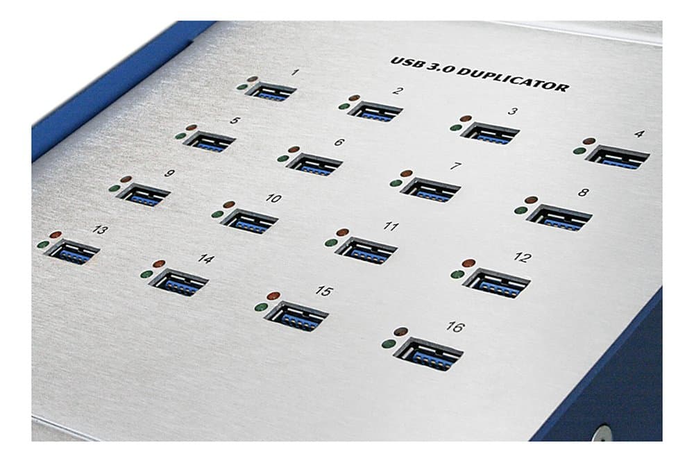 SuperSpeed Nexcopy 3.0 USB Duplicator - SSUSB160PC - 16 Port