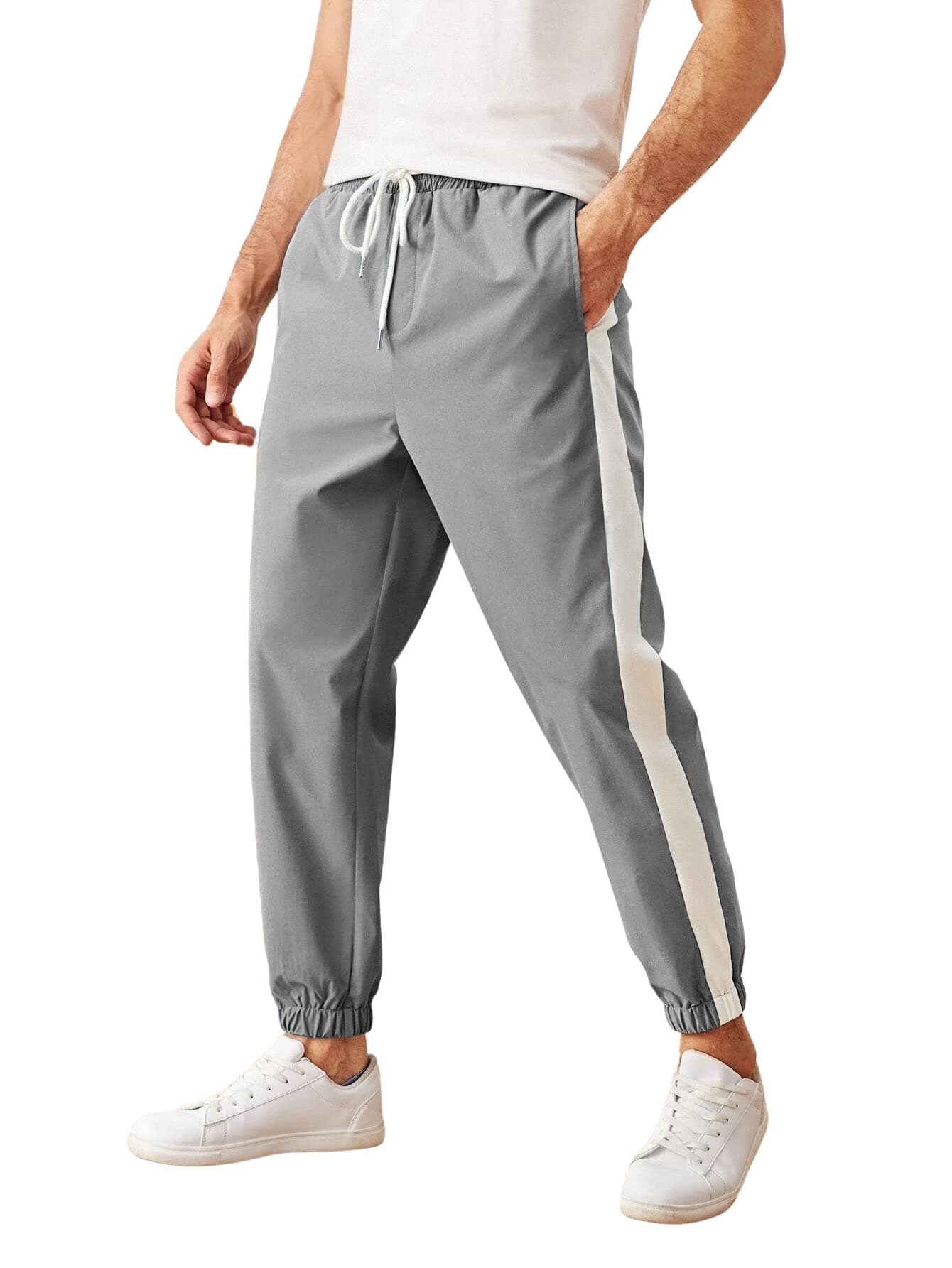 LymioMen's Regular Fit Mid Rise Track Pant