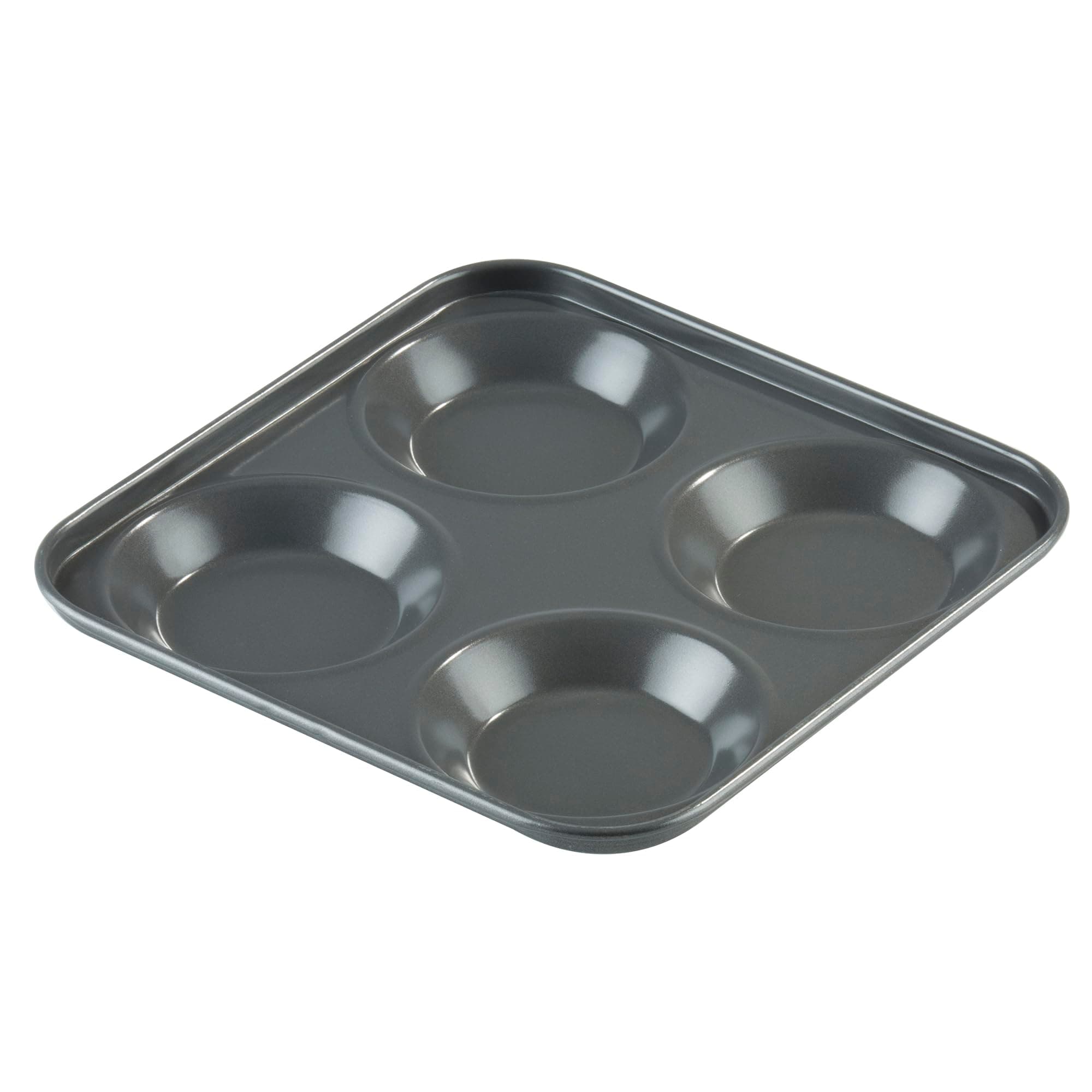 Professional Range, Large Yorkshire Pudding Tray, Teflon Non-Stick Silicone Coating, Black
