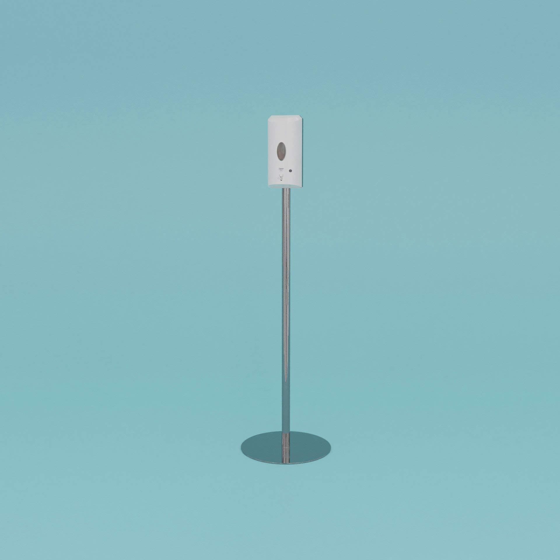 Touchless Disinfection Dispenser with Automatic Sensor & Disinfectant Stand - Hand Disinfectant for Office Medical Shop Home Hotels Market - Silver