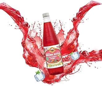 Rooh Afza Lite | No Added Sugar, 750 ml | Herbal Fruit Drink Refreshing, Light, and Healthy Beverage for Summer and Daily Hydration