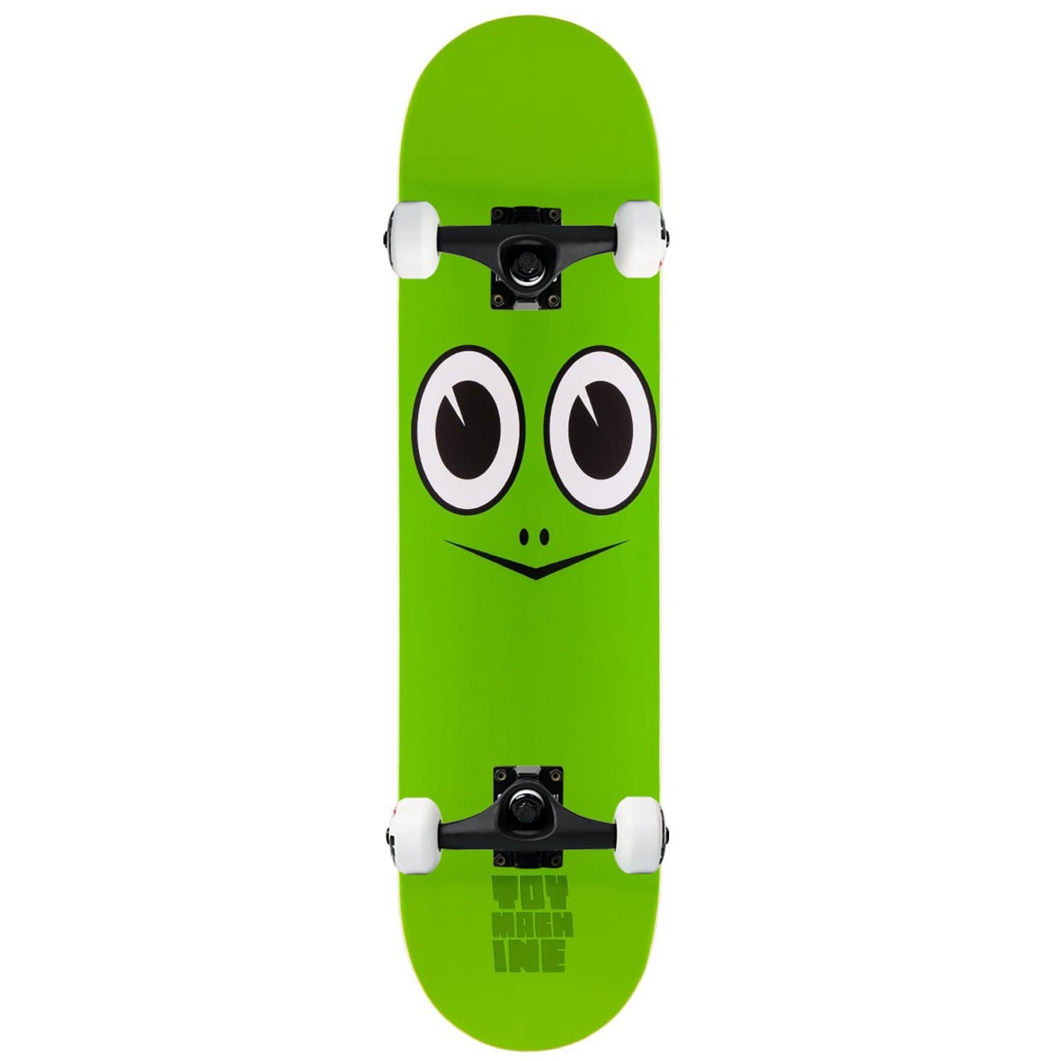 Skateboard Complete Turtle FACE 7.75" Black Assembled