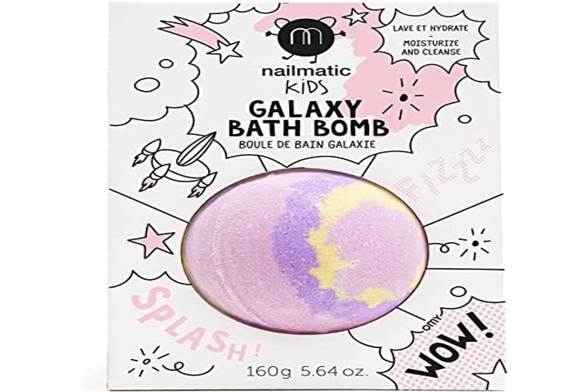 Nailmatic KIDs Supernova Bath Bomb, Pink