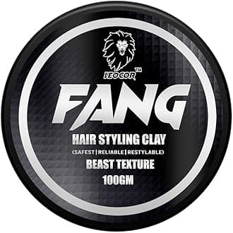 FANG Hair Styling Clay Wax for extra hold & texture | Strong hold Natural finish | Safe for hair No harmful chemicals| 100gm