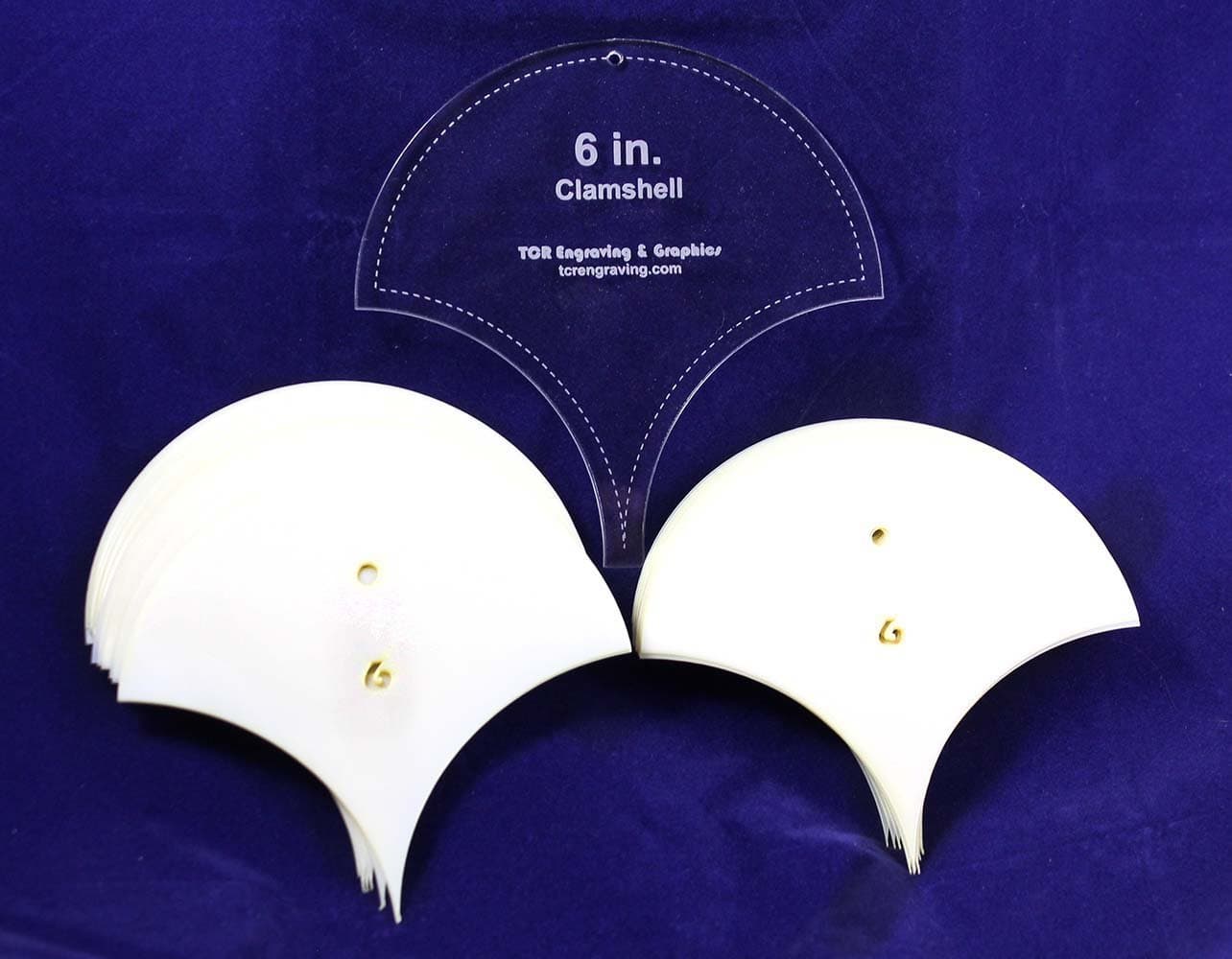 Mylar 6 Inch Clamshell 51 Piece Set