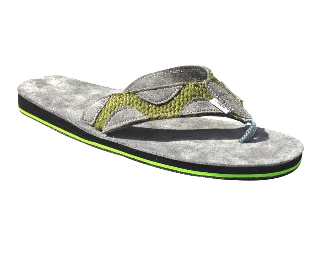soleRebels Men's Thong Sandals blue grey